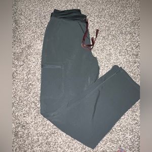 Straight leg scrub pants